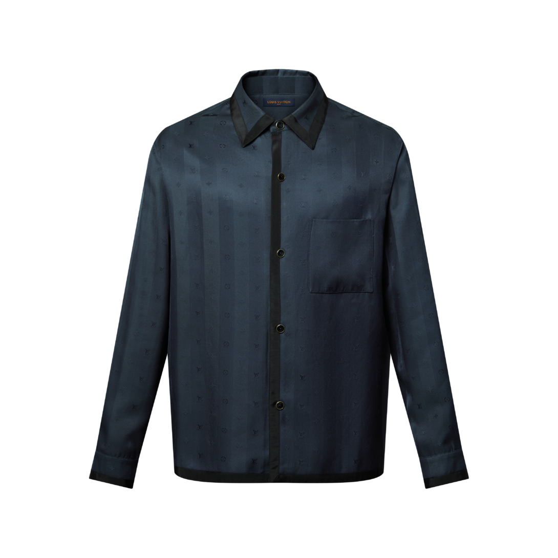 モノグラム シルクブレンド パジャマシャツ ｜ルイ・ヴィトン